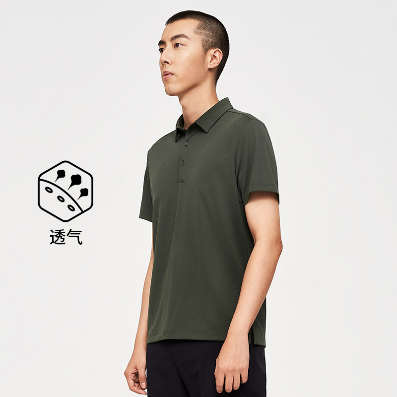 凯乐石polo衫男士商务休闲短袖修身速干运动t恤夏季户外