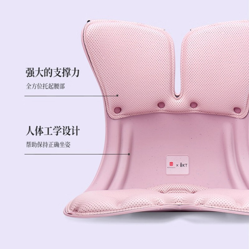 BKT 人体工学护腰坐姿椅超大版 香芋紫-LP06高清大图
