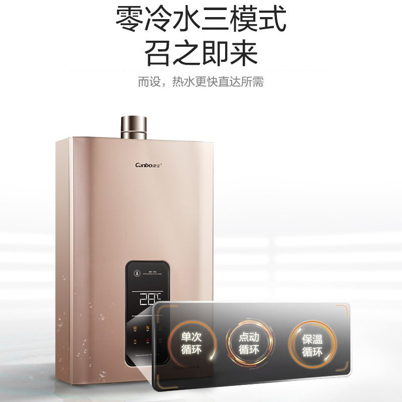 康宝(Canbo)燃气热水器JSQ301615FX(II)/12T（液化气）