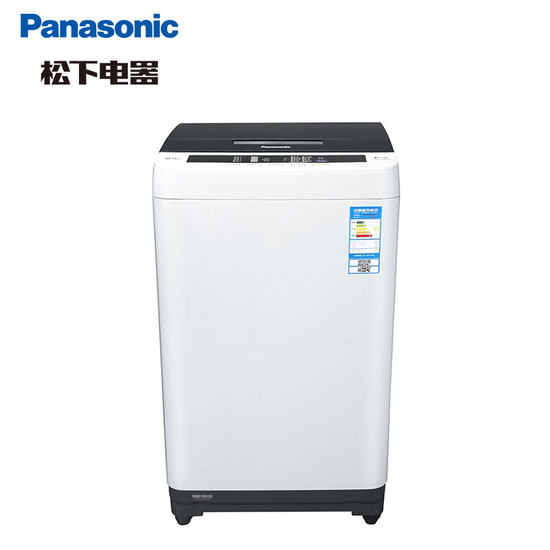 松下(Panasonic) XQB65-Q56231 6.5公斤 一键洗 静音洗涤 省心耐用 全自动波轮洗衣机(灰色)