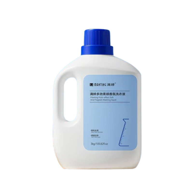 满婷(MANTING) 多效柔顺香氛洗衣液 3.06kg 洗衣液 (计价单位:瓶) 白色高清大图
