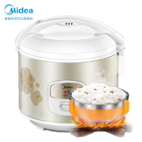美的(Midea)电饭煲WYJ301 精铸发热盘 家用简单易控 黑晶内胆3L电饭锅 MB-WYJ301 底盘加热