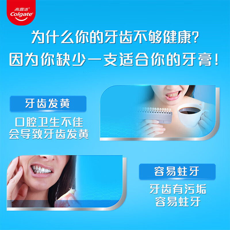 高露洁健白防蛀牙膏200g1高清大图