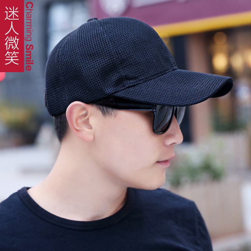盛世尼曼帽子男士夏天户外春秋休闲防晒遮阳棒球帽太阳帽中年钓鱼帽