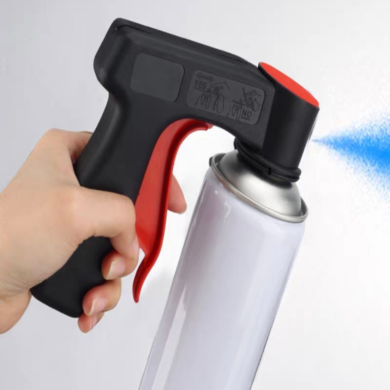 众行城 便携式自喷漆加厚助力手柄手喷枪 插入式C款 个高清大图