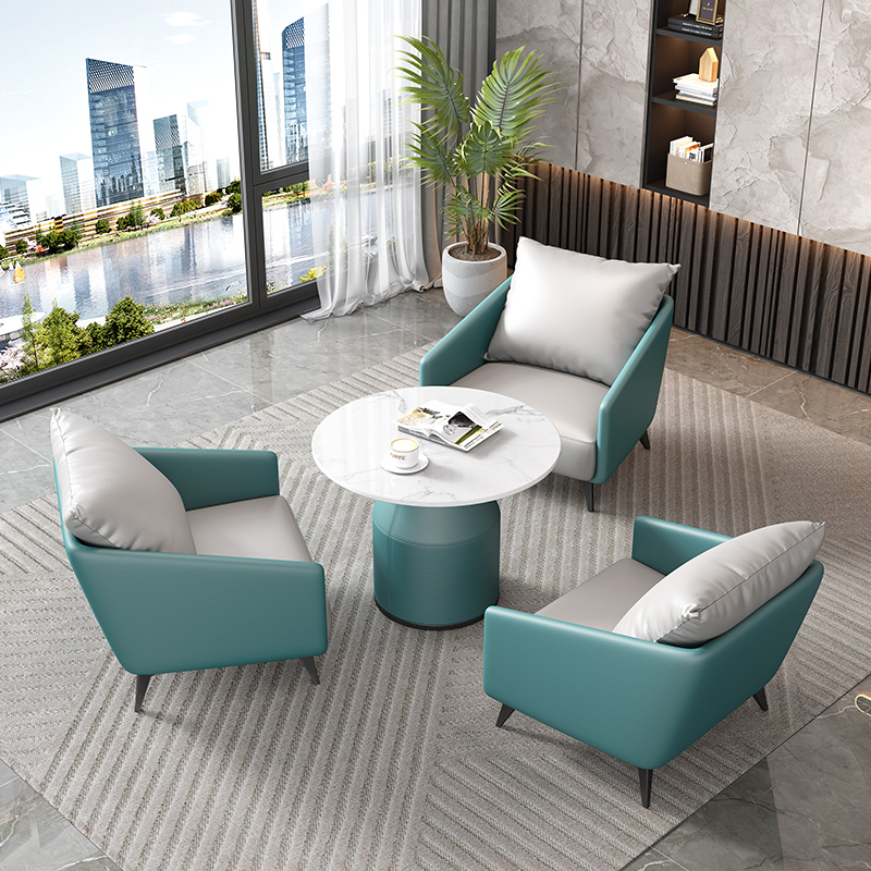 依韵珂沙发三椅+圆桌68*74*70cm套高清大图