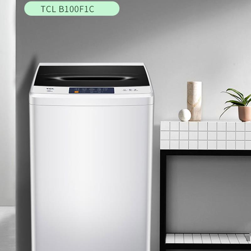 TCL 10公斤波轮洗衣机B100F1C 全自动大容量小体积 一键脱水高清大图