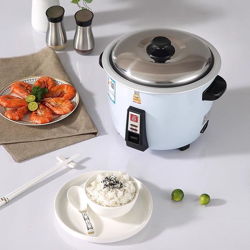 三角牌电饭锅家用老式电饭煲迷你小型1-2-3-4人5-6升蒸煮饭锅正品 蔚蓝6升图片