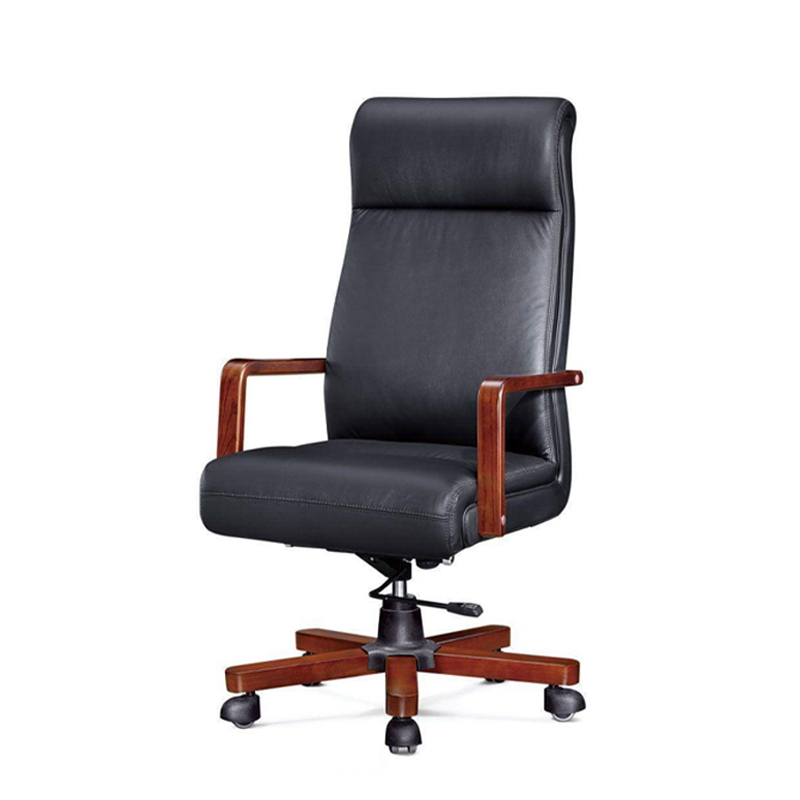 双朗 牛皮办公主管椅 SL-A235YP 620*630*1180mm 黑色 张高清大图