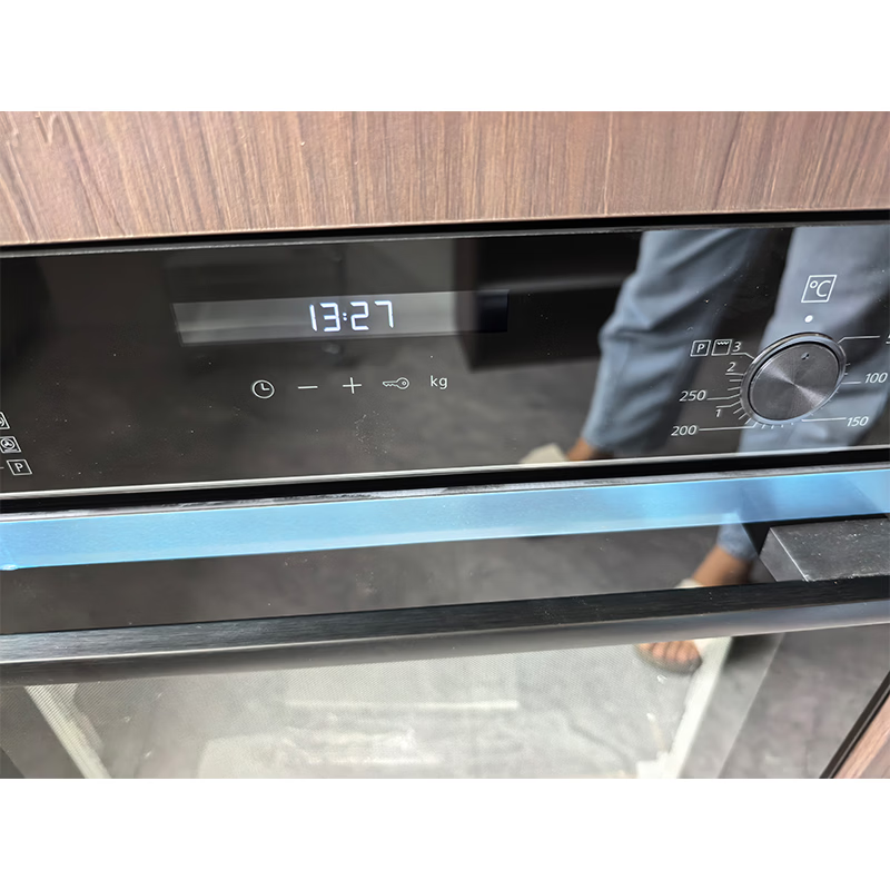 西门子 HB557GFS3W 进口嵌入式71L大容量多功能智能烘焙烤箱 3D热风 全新精控探针全新自清洁 热风空气炸高清大图