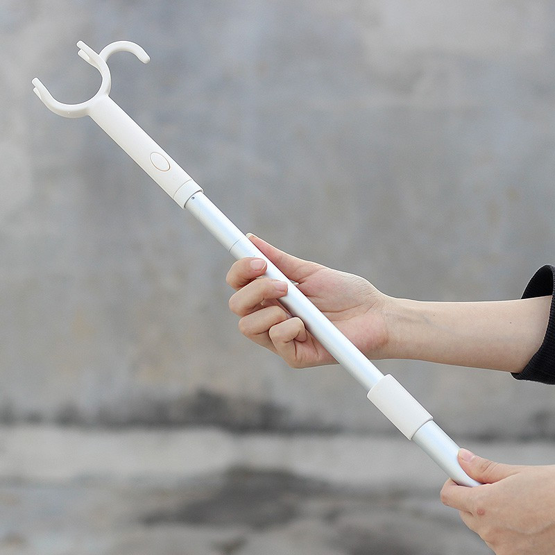 晾衣杆丫叉晾衣服杆家用衣撑杆叉晒衣服伸缩杆挑衣晾衣叉子晾衣撑三维