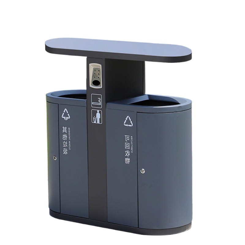 铭思达垃圾桶88*36*90cm个高清大图