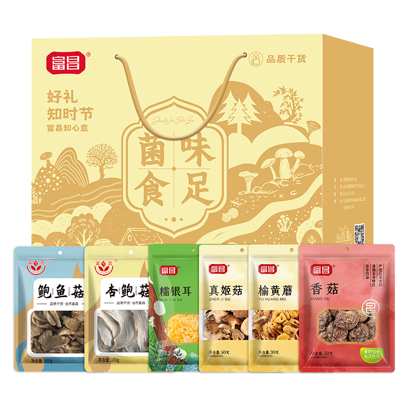 富昌(FUCHANG) 山珍-菌味食足430g