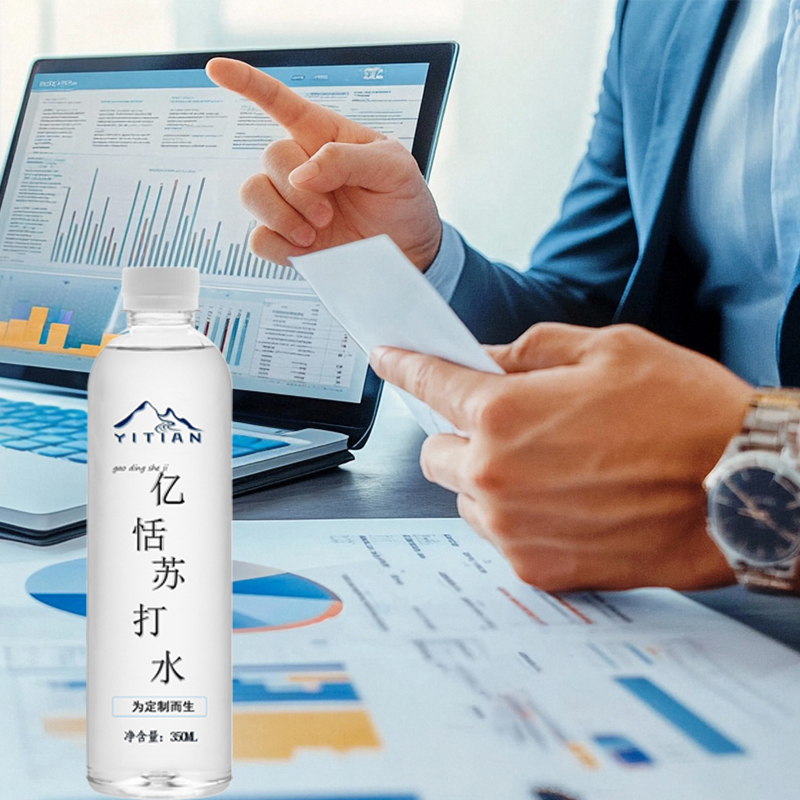 亿恬 DZ-SD350 可定制饮用水苏打水350ml/瓶 1件(24瓶)