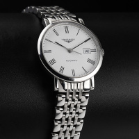 LONGINES 浪琴 瑞士品牌 博雅系列 商务时尚机械女表 L4.310.4.11.6