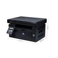 柯尼卡美能达(KONICA MINOLTA)bizhub 2280MF A4黑白激光多功能一体机 22页/分打印复印扫描