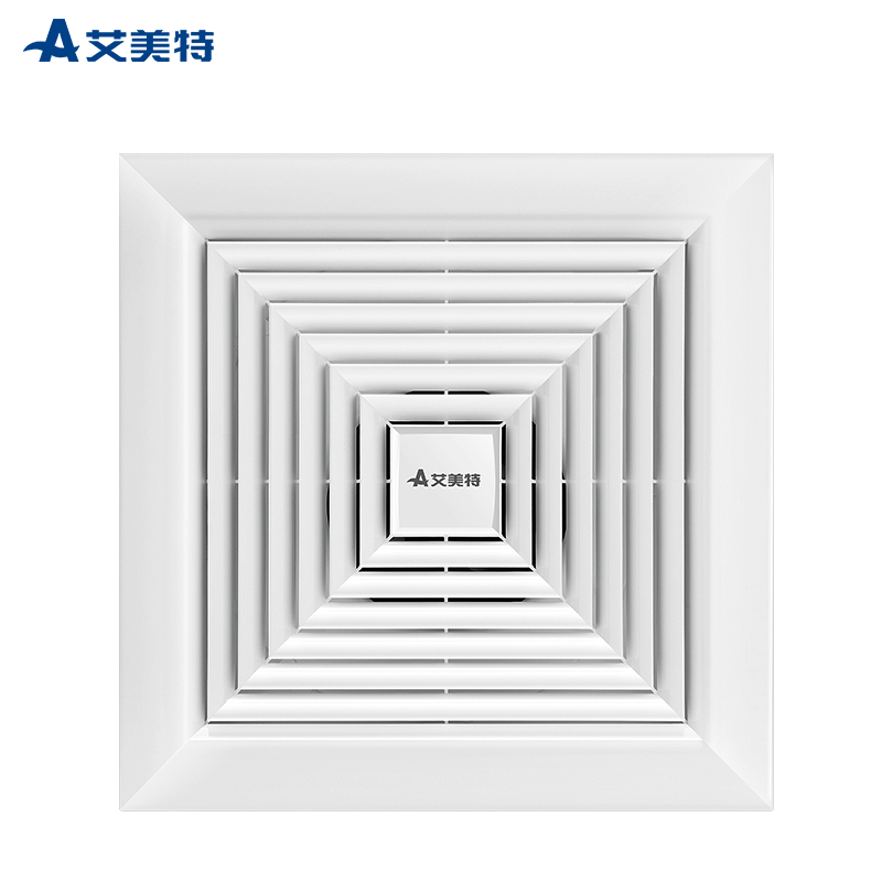艾美特(Airmate)XC1306A换气扇8寸10寸12寸卫生间天花吸顶排风扇低噪厨房管道排气扇强力厕所抽风机高清大图