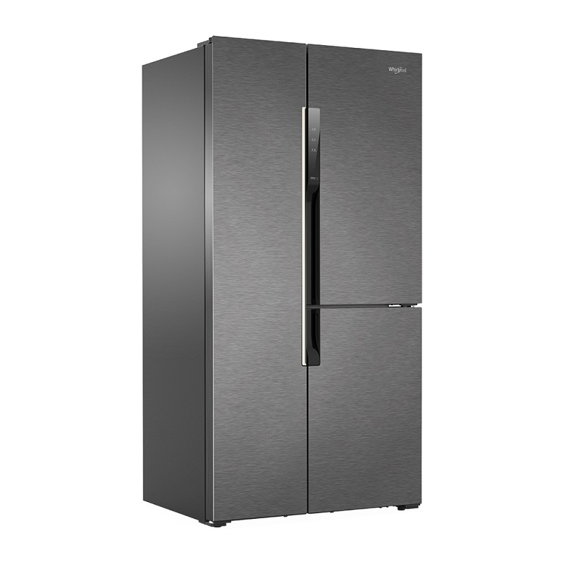 惠而浦bcd576wdgbiws灵境系列576l大容量变频对开三门电冰箱