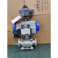 HiZHG 气动球阀SQ681FB-16P-X/D/24V;公称通径1.5mm/in