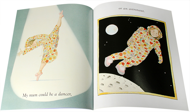 [正版]送音频英文原版绘本my mum我的妈妈 亲情启蒙 3-8岁英语阅读图画书 廖彩杏书单mydad mymum亲子系高清大图