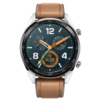 华为(HUAWEI)华为智能手表WATCH GT 时尚款 钢色 两周续航+户外运动手表+实时心率+睡眠监测+NFC支付 华为gt手表