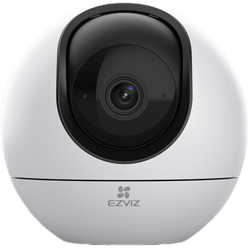 萤石c6网络摄像机400万极清家用监控摄像头精灵球摄像头智能追踪双向