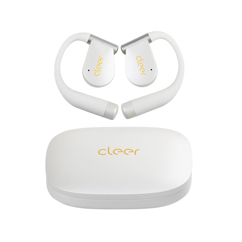 cleerARC AIR2代蓝牙运动耳机天鹅白高清大图