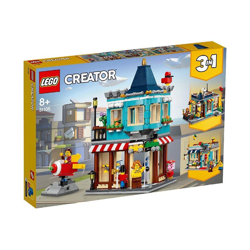 LEGO乐高8岁以上百变创意系列城镇玩具店31105