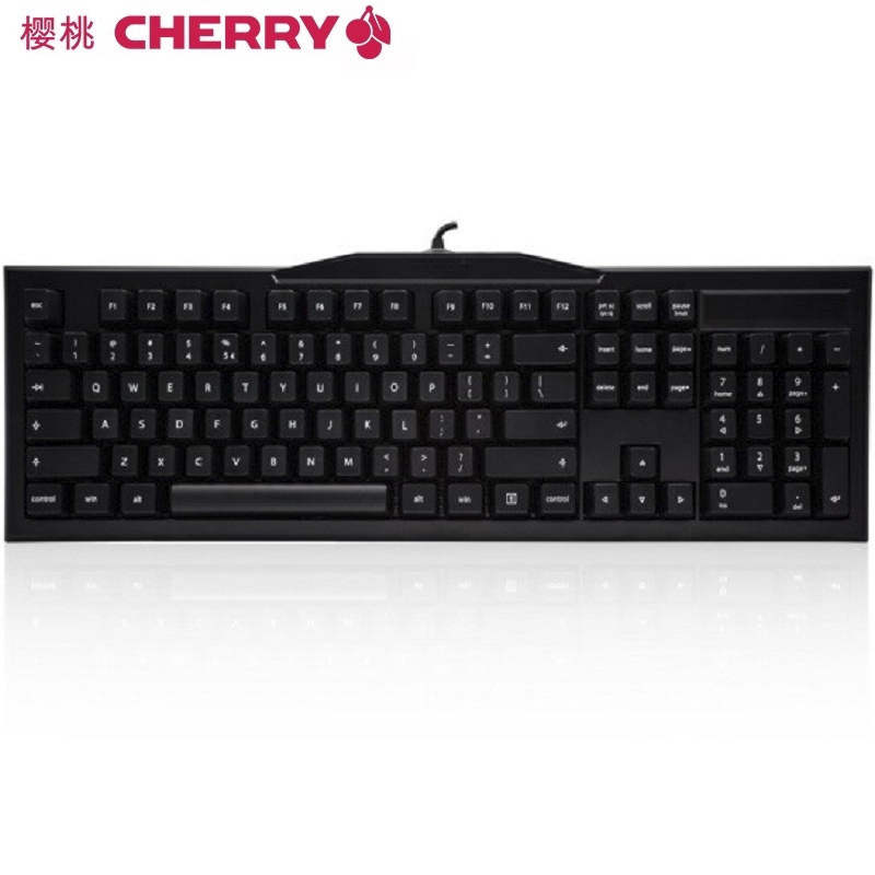 樱桃（Cherry）旗舰店 MX-BOARD 2.0C G80-3800 游戏办公机械键盘 程序员 黑色 青轴