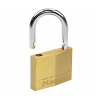 玛斯特锁 MASTER LOCK 9mm锁钩,30mm锁钩净高,5弹子60mm宽铜挂锁