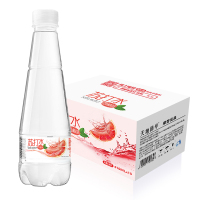 天地精华西柚味苏打水410ml*15瓶/箱 无糖无汽弱碱性
