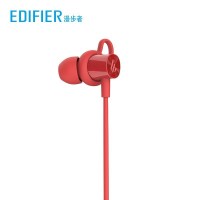 漫步者(EDIFIER)W200BTPLUS无线蓝牙耳机运动颈挂脖耳塞式入耳挂耳跑步手机重低音 黑色