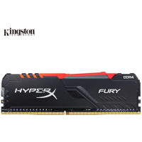 金士顿 (Kingston) FURY 16GB DDR4 3600 台式机内存条 Beast野兽系列 RGB灯条 骇客神条