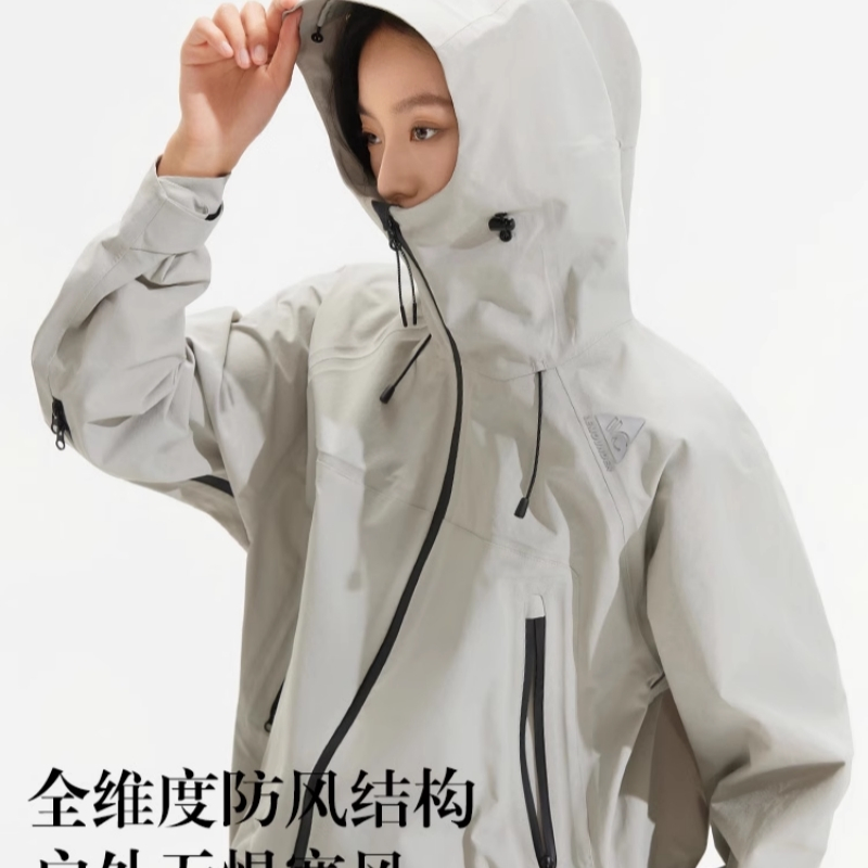 VVC硬壳冲锋衣·觉醒者冰川灰 XL