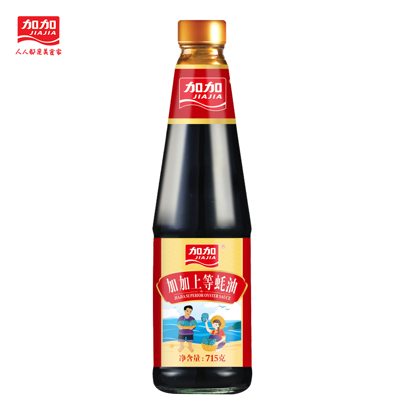加加上等蚝油715g 调料火锅蘸料烧烤配料 厨房 调味品 蚝油加加出品