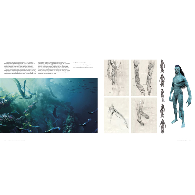 [正版]阿凡达2水之道电影艺术设定集 英文原版 The Art of Avatar The Way of Water高清大图