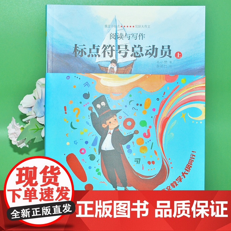 标点符号总动员精装上下全2册海豚出版小学生语文作文考试高分宝典标点符号用法实用工具书籍套装 紧扣小学语文教学大纲高清大图