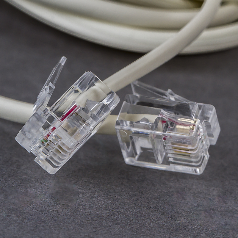 秋叶原 10m 2芯电话线 Q-102 (米)