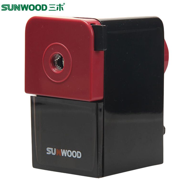 三木(SUNWOOD)5138B商务型削铅笔机 削笔机 削笔器 卷笔刀 办公文具用品 颜色随机