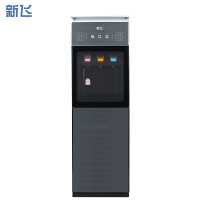 新飞 自营饮水机 新款冷温热家用立式自动双门小型茶吧饮用桶装水YR-5-X 拉丝灰 XF-309