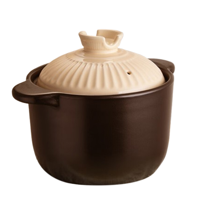 爱仕达陶瓷煲3.8L喜悦煲一锅多用煲汤砂锅RXC38K7TG-W