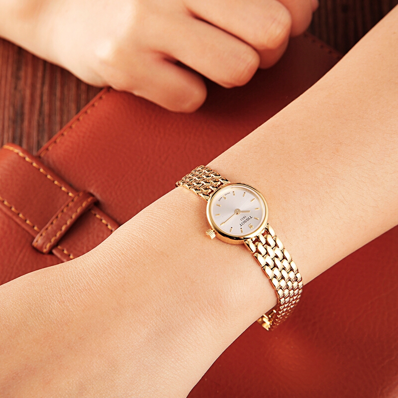 天梭(TISSOT) 瑞士手表 乐爱系列石英女士手表 T058.009.33.031.00