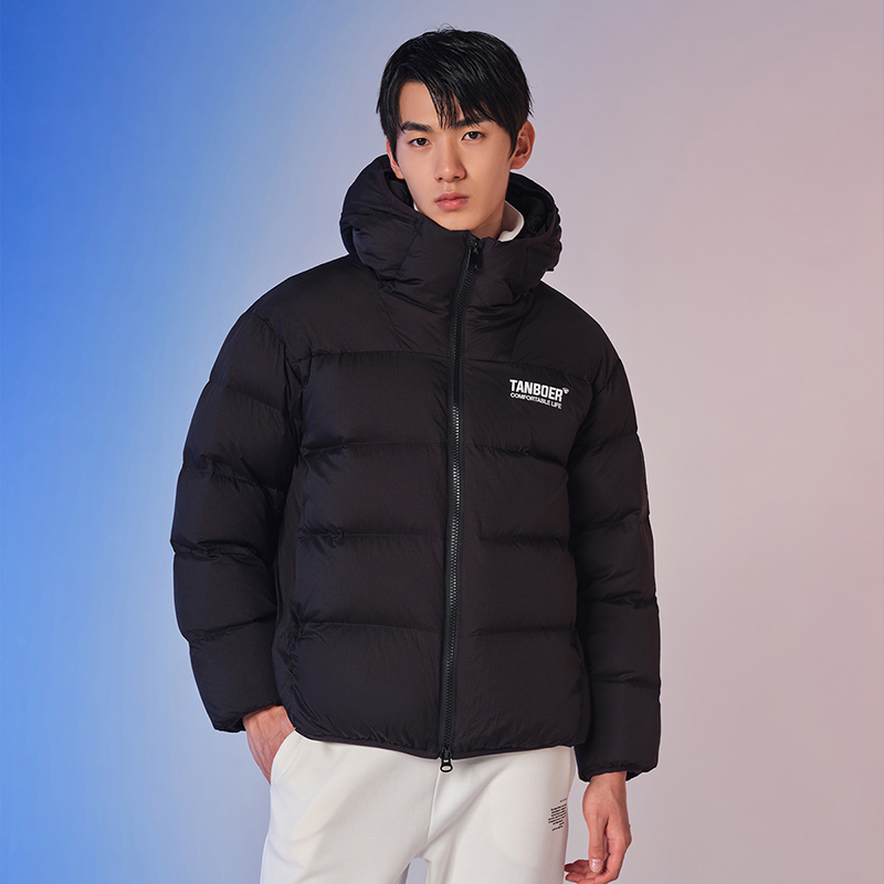 [商场同款]坦博尔2022年新款羽绒服量感泡芙秋冬保暖男士面包服TA331385
