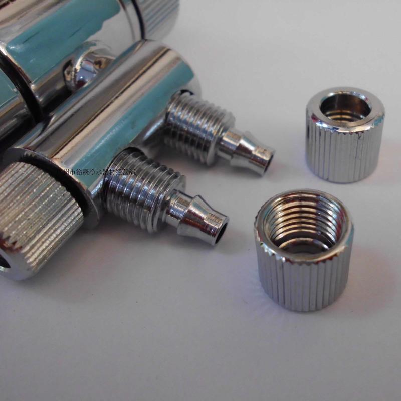 铜2分双切阀二分双切换开关净水器水龙头转换阀接头分流器铜2分双切阀