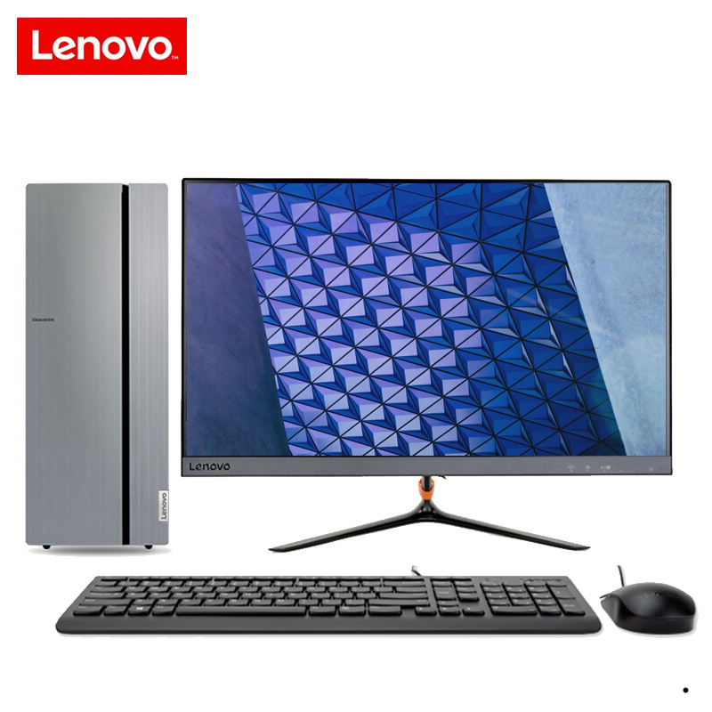 联想(Lenovo)天逸510PRO新款八代家用商用学习办公游戏设计分体机台式电脑i7-8700/16G/2TB+256GSSD/2G独显/WIFI/23英寸显示器