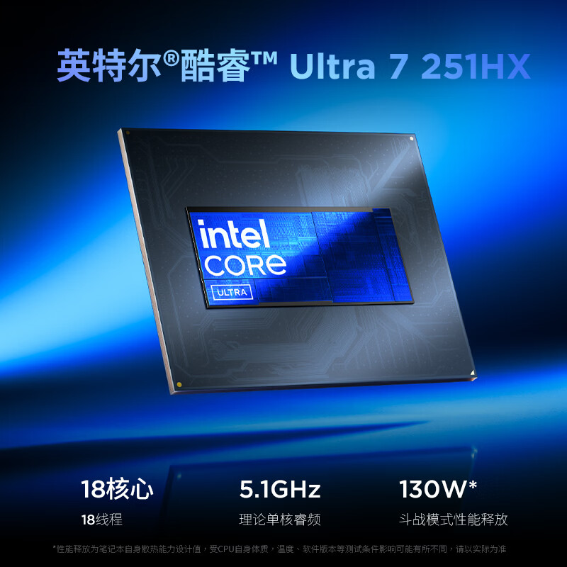联想来酷斗战者战7000P 2026电竞游戏笔记本电脑(Ultra7 251HX 16G1T RTX5060 2.5K 180Hz 100%sRGB)黑高清大图