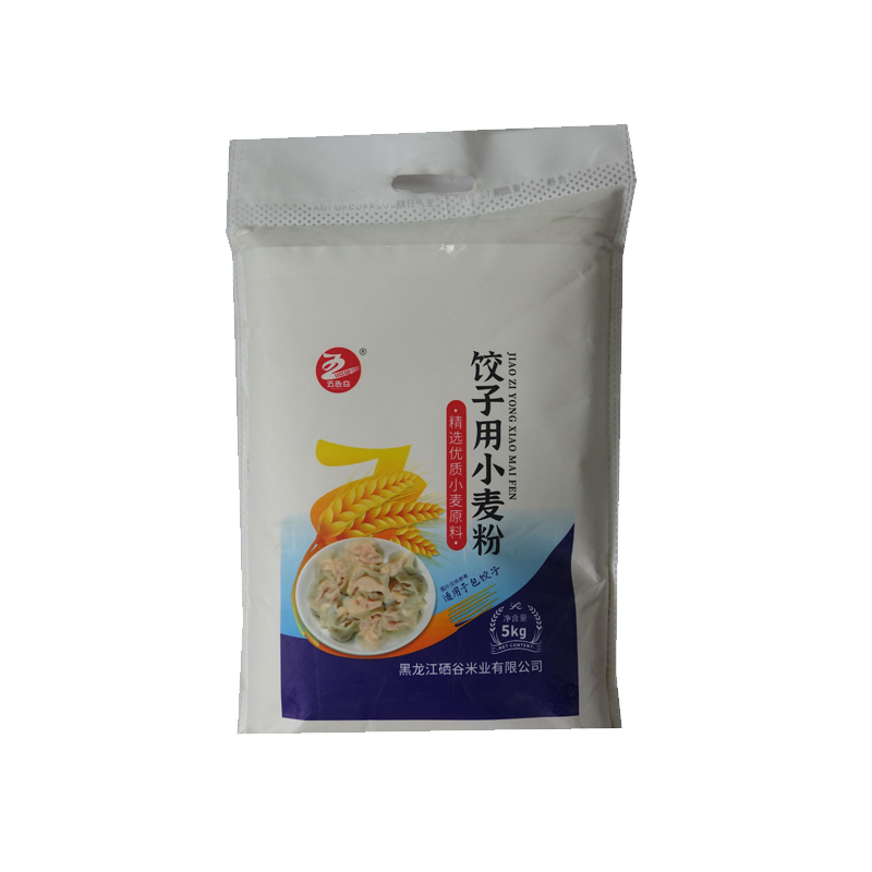 五色谷饺子用小麦粉新包装5KG