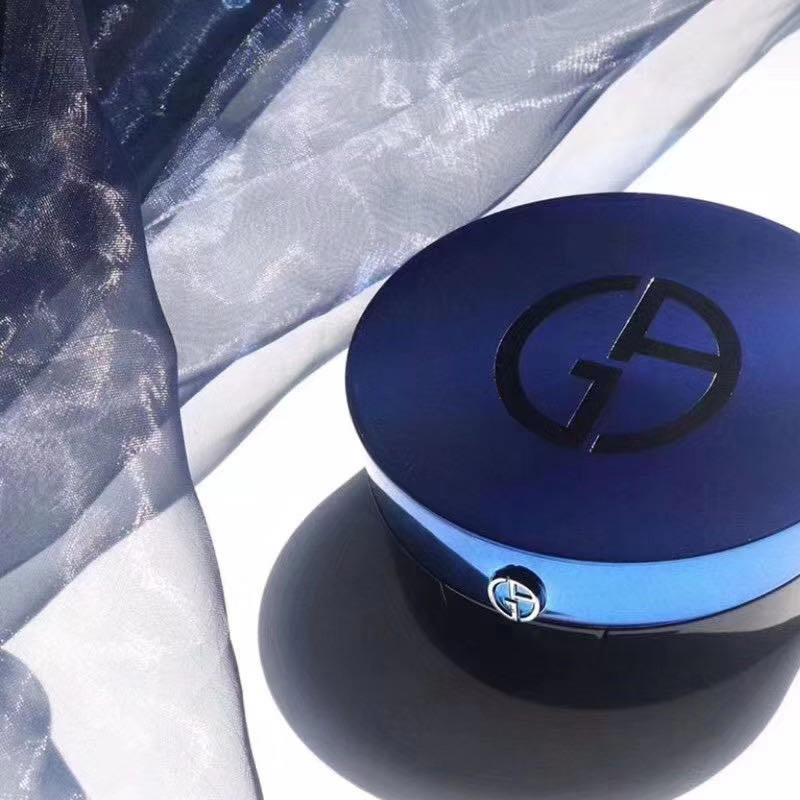 阿玛尼armani气垫精华粉底液轻薄裸妆遮瑕防晒红气垫bb霜蓝气垫樱花粉