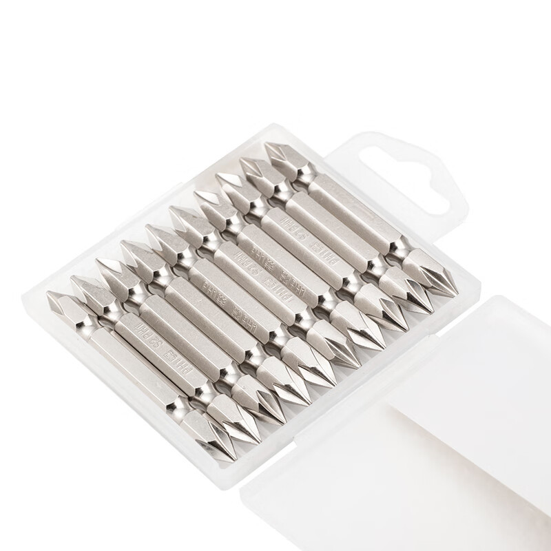 长城精工双头旋具头螺丝批刀杆65mm旋具杆批头6.3mm系列4.5mmPH1 480201