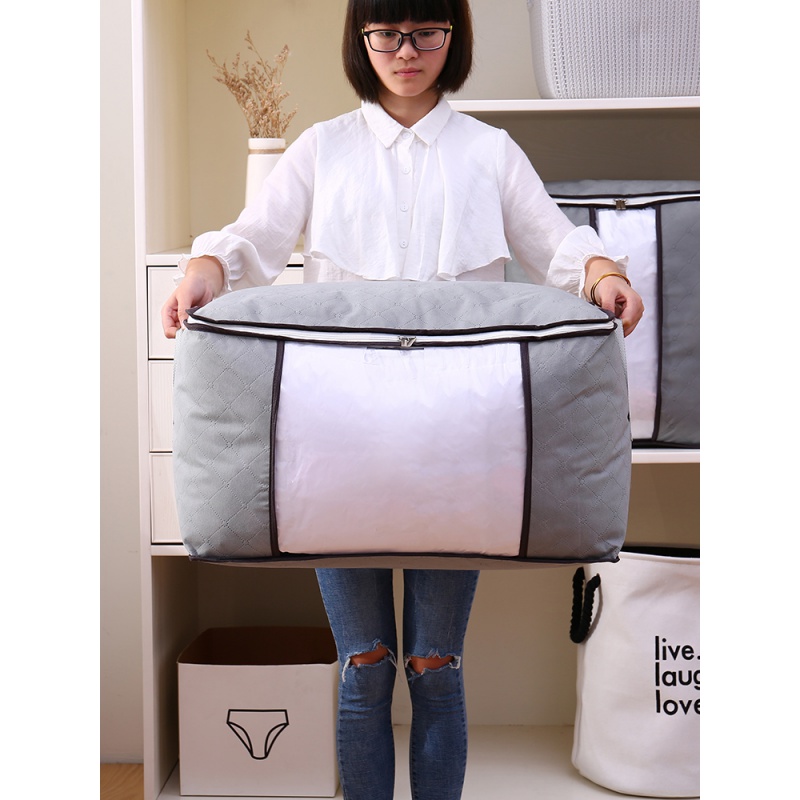 收纳袋整理袋学生超大装被子的袋子宿舍衣服物行李搬家打包袋收纳袋 三维工匠收纳柜高清大图
